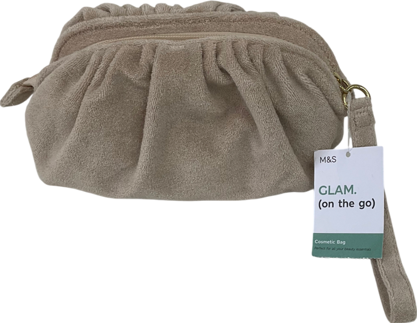 M&S Small Slouchy Towelling Bag