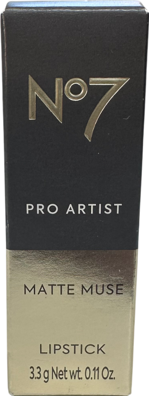 No7 Matte Muse Lipstick Red Carpet Ready 3.3g
