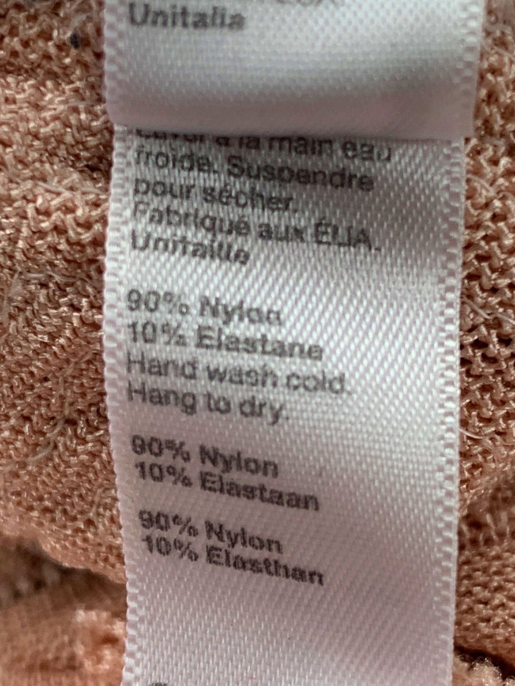 Pink Floral Textured Sweater One Size