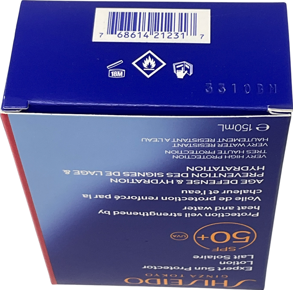 Shiseido Expert Sun Protector Face And Body Lotion Spf50+ 150ml