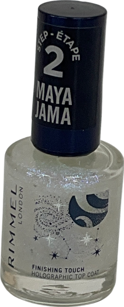 Rimmel Maya Jama Astrology Collection Super Gel Nail Polish Amethyst Energy 12ml