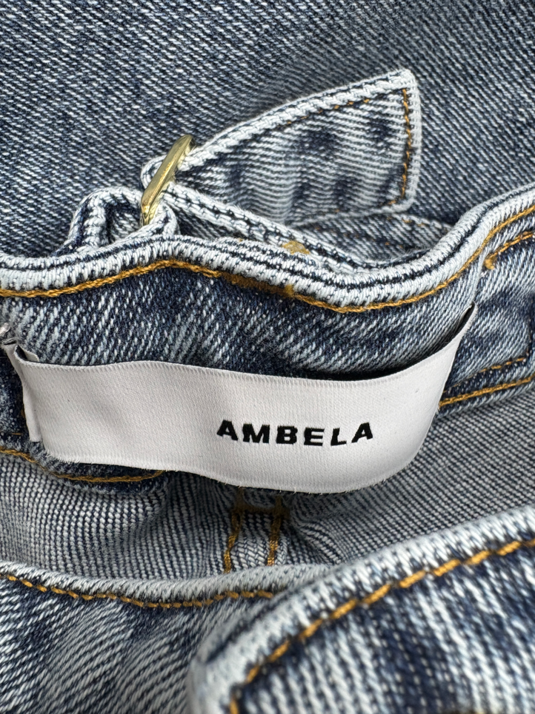 Ambela Blue Straight Leg Jeans UK 20