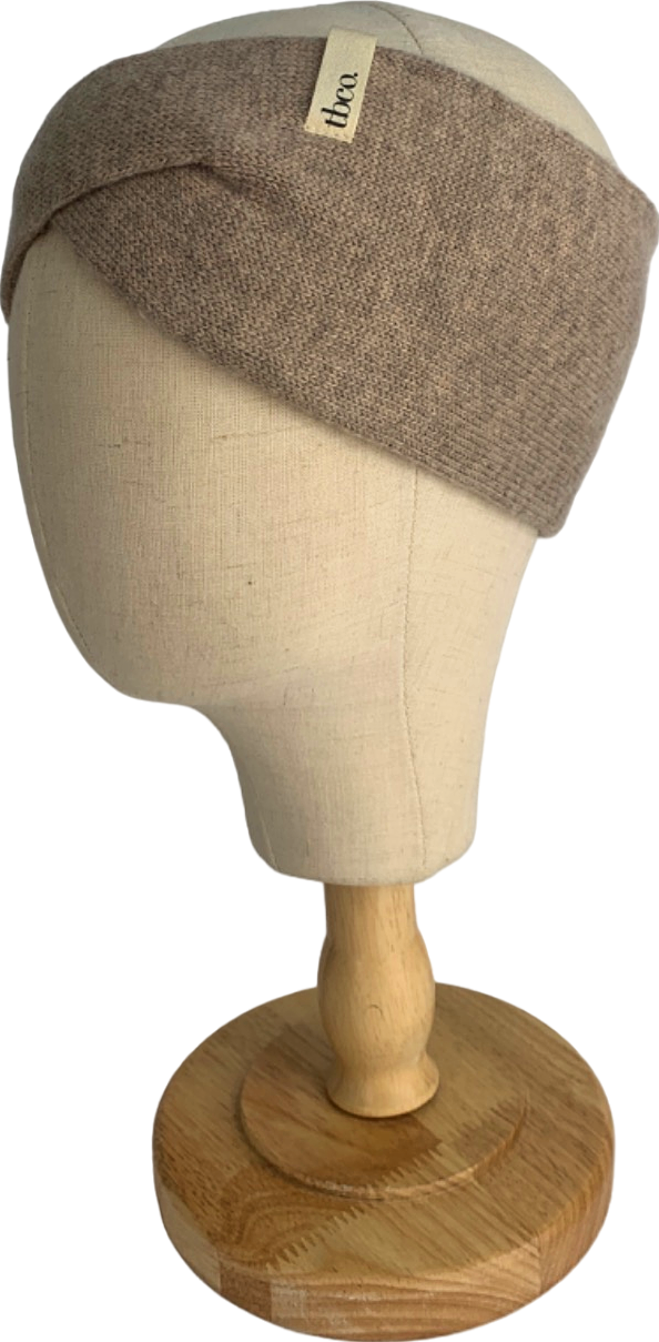 TBCO Beige Wool Headband One Size