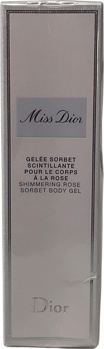 Miss Dior Shimmering Rose Sorbet Body Gel 75ml