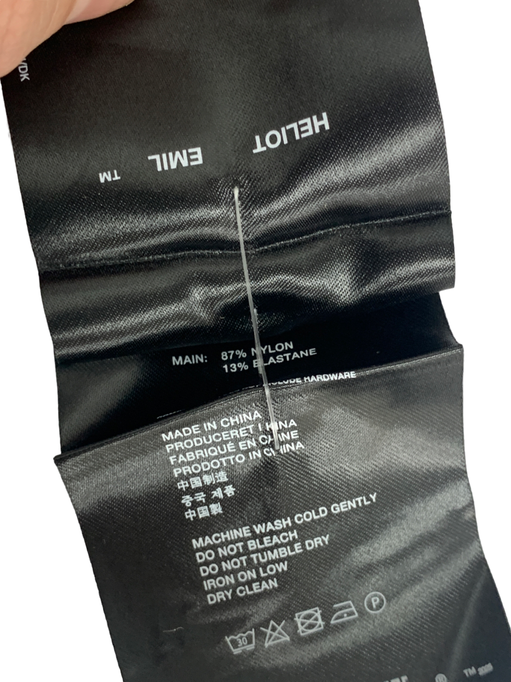 Heliot Emil White Asymmetrical shirtUK M