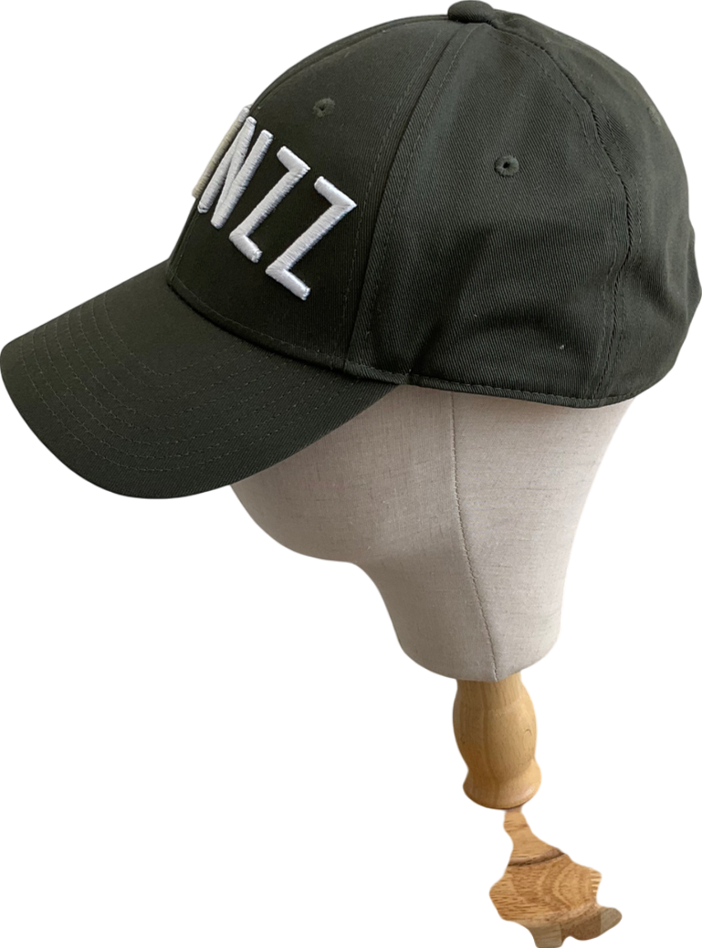 twinzz Green Embroidered Logo Baseball Cap One Size