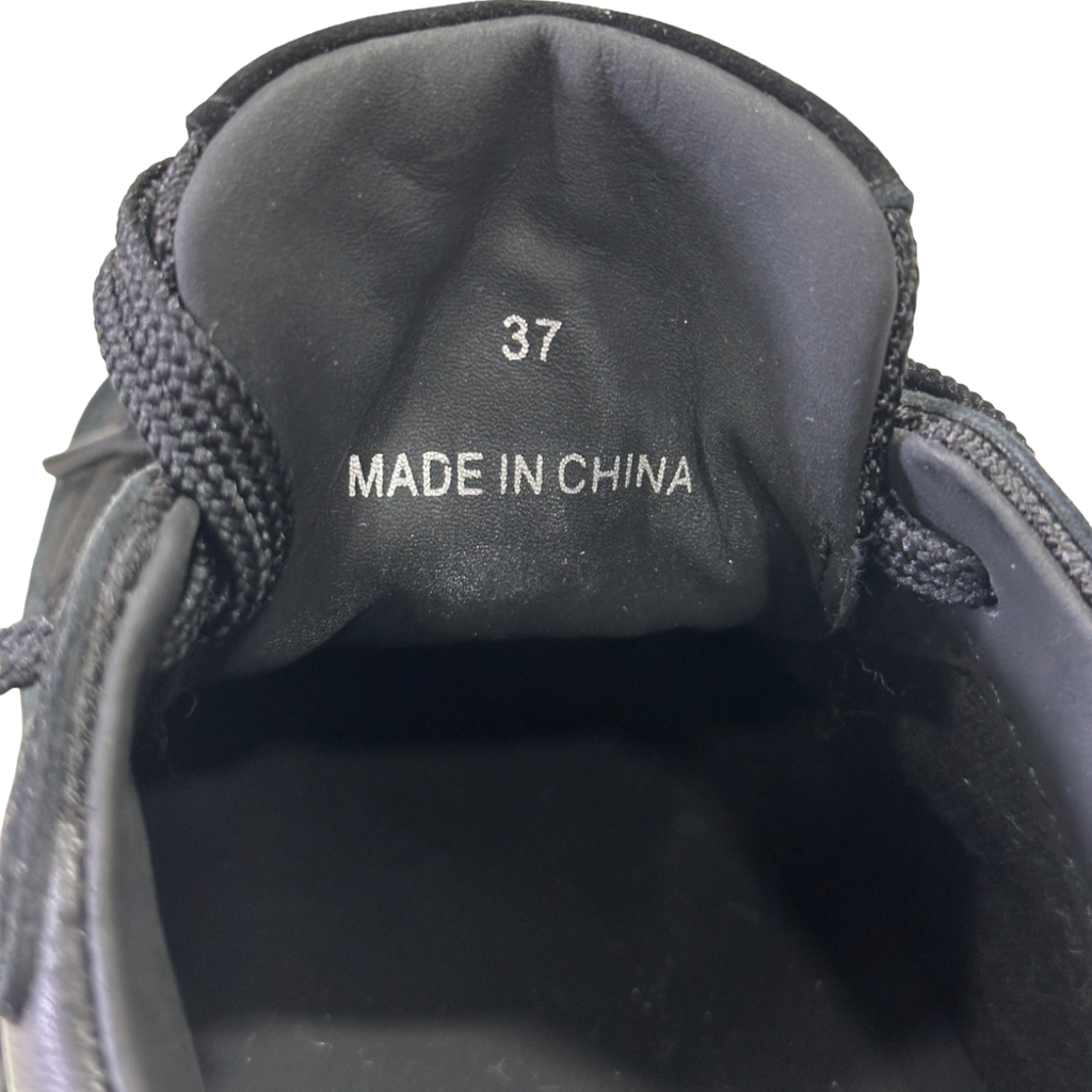 Jimmy Choo Black Landon Chunky Sneaker UK 4 EU 37 👠