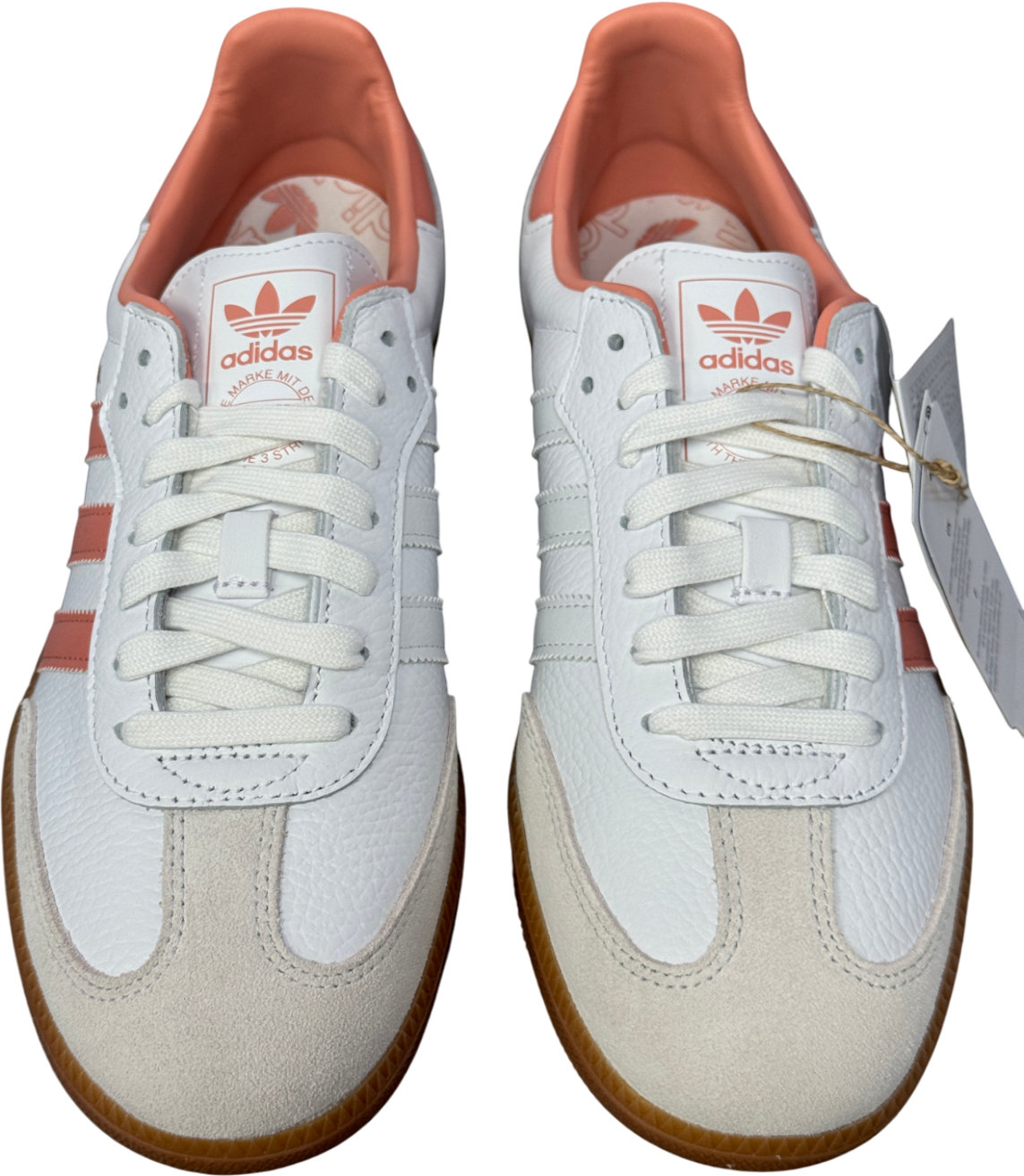 adidas Adidas Samba Og W Pink Clay & White Trainers UK 7.5 EU 40.5 👠