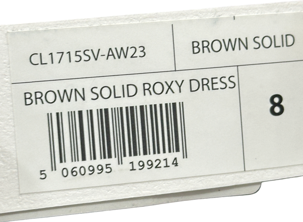 Lily and Lionel Brown Roxy Dress UK 8