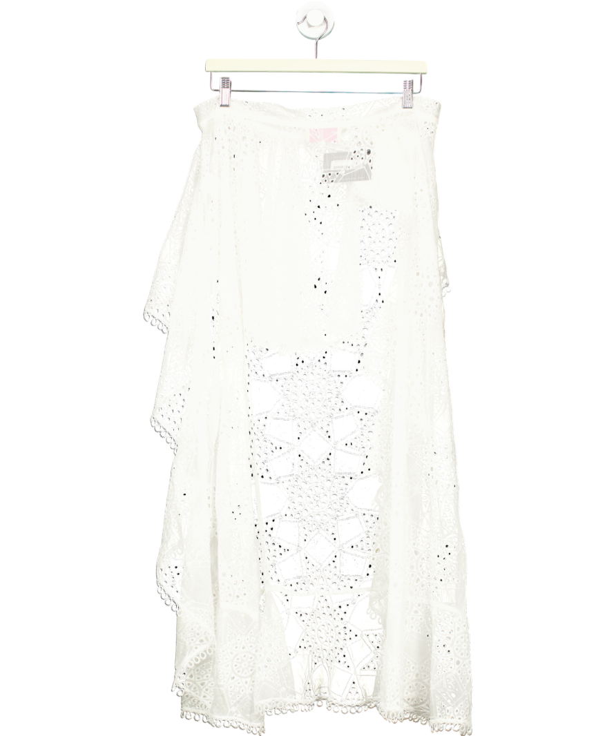 Miss June White Farah Skirt UK S/M
