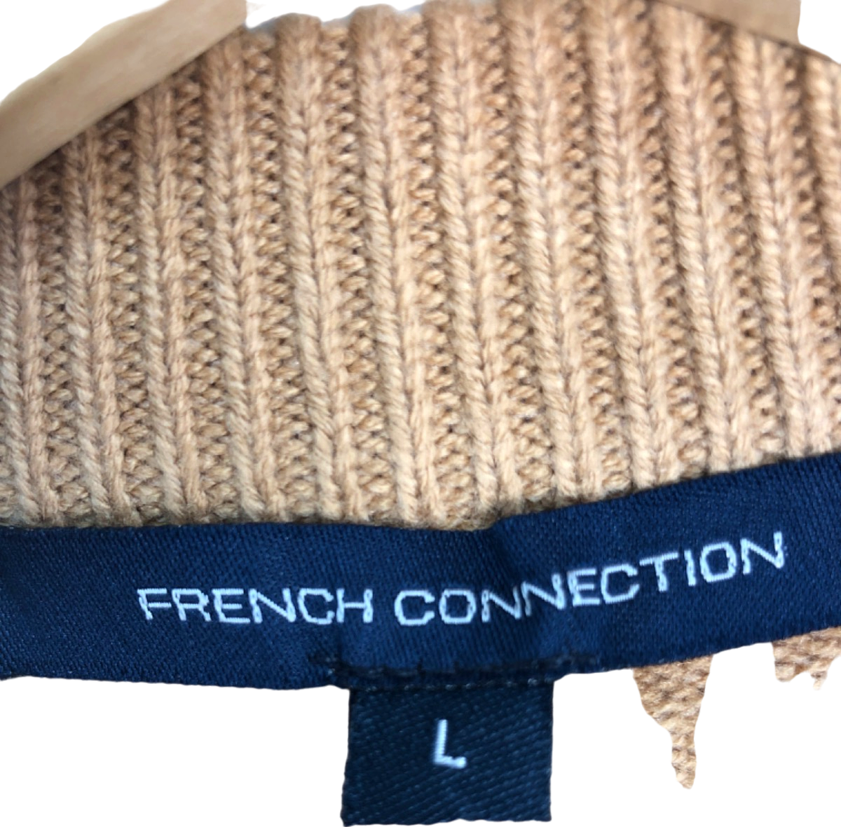 French Connection Camel ESO Babysoft Sleeveless Vest UK L