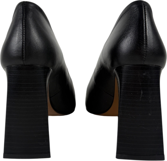 Autograph Black Pointed Block Heel Shoes UK 7 EU 40 👠