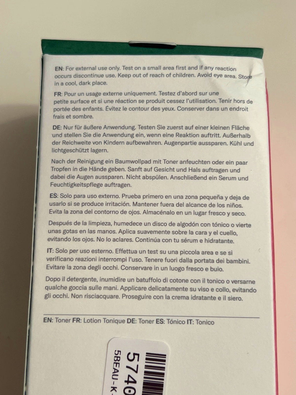 Facetheory Porebright Niacinamide Refining Toner Clear Purifier 200ml