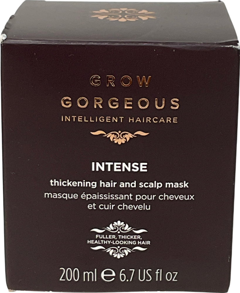 Grow Gorgeous Intense Thickening Hair And Scalp Mask 200ml