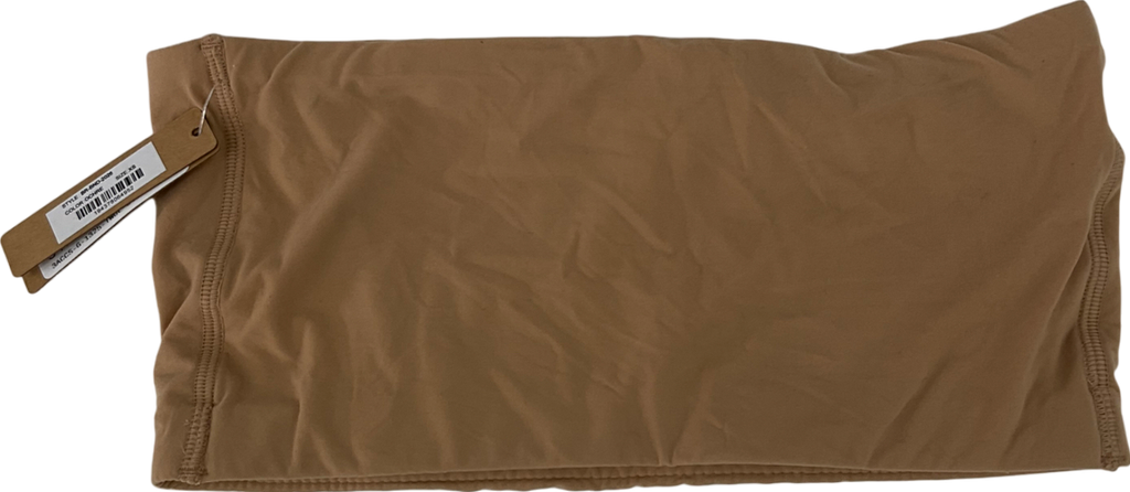 SKIMS Nude Bandeau Top In Ochre UK XS