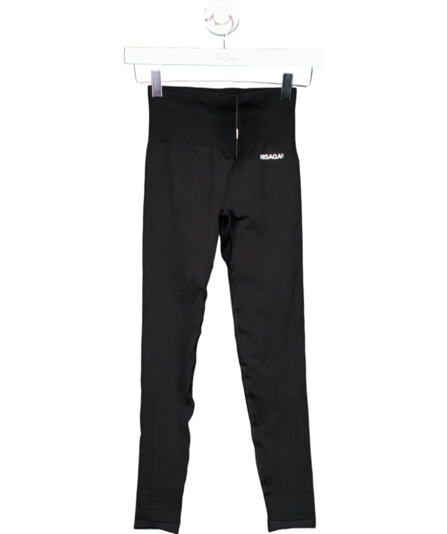 Misaga Seamless Recycled Leggings Black UK XS