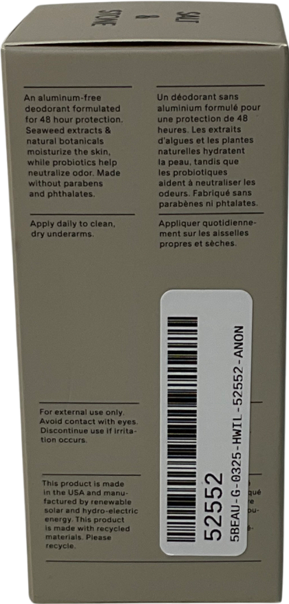 salt and stone Deodorant 75g