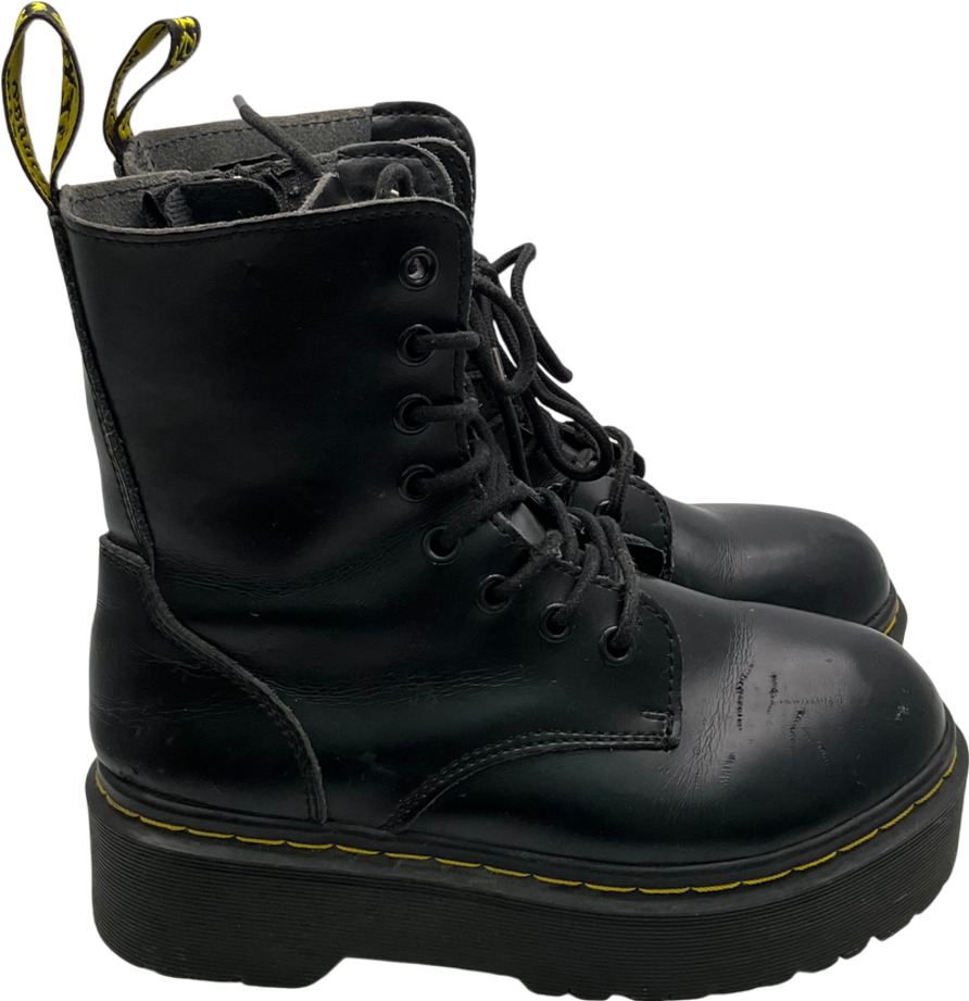 Dr Martens Black Jason Smooth Platform Boots UK 3 EU 36 👠