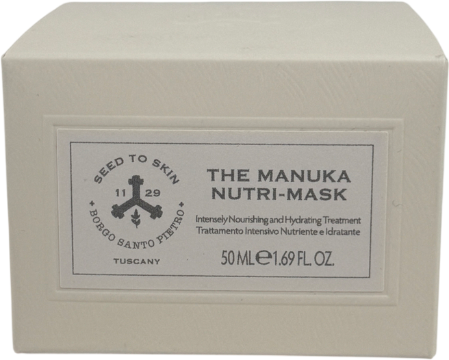 seed to skin The Manuka Nutri-mask Nourishing And Hydrating Treatment 50ml