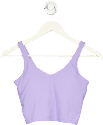 Shein Purple Crop Top UK XS