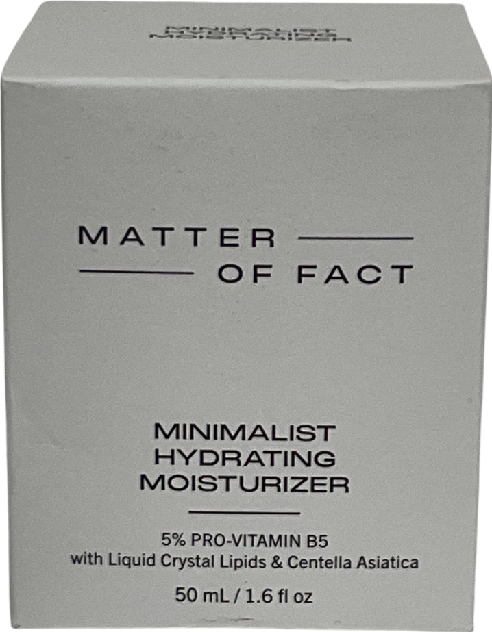 matter of fact Minimalist Hydrating Moisturizer 50ml
