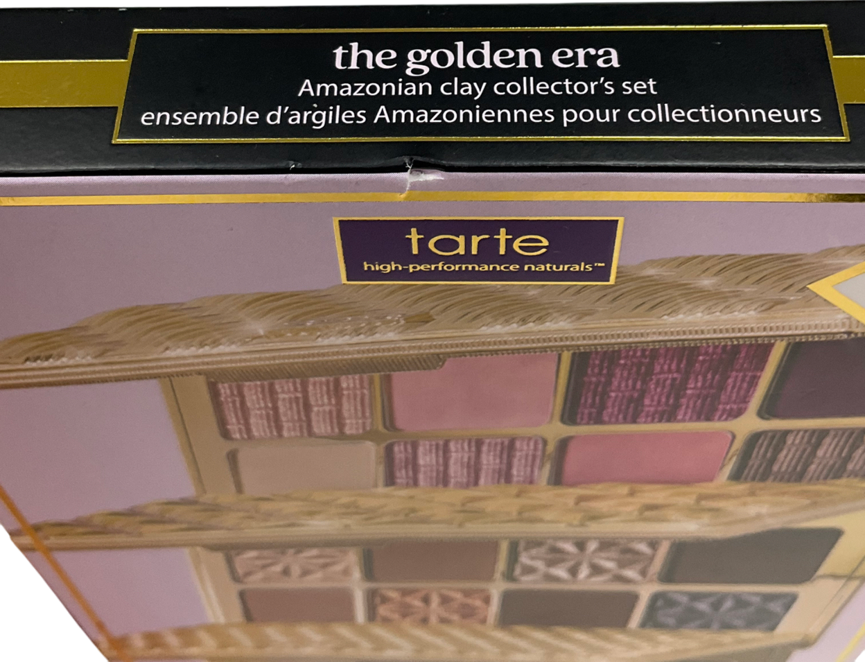 tarte The Golden Era Amazonian Clay Collector's Set X3 pallet