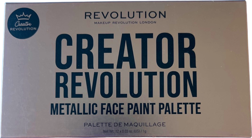 Revolution Creator Revolution Metallic Face Paint Palette  12 g