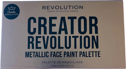 Revolution Creator Revolution Metallic Face Paint Palette  12 g