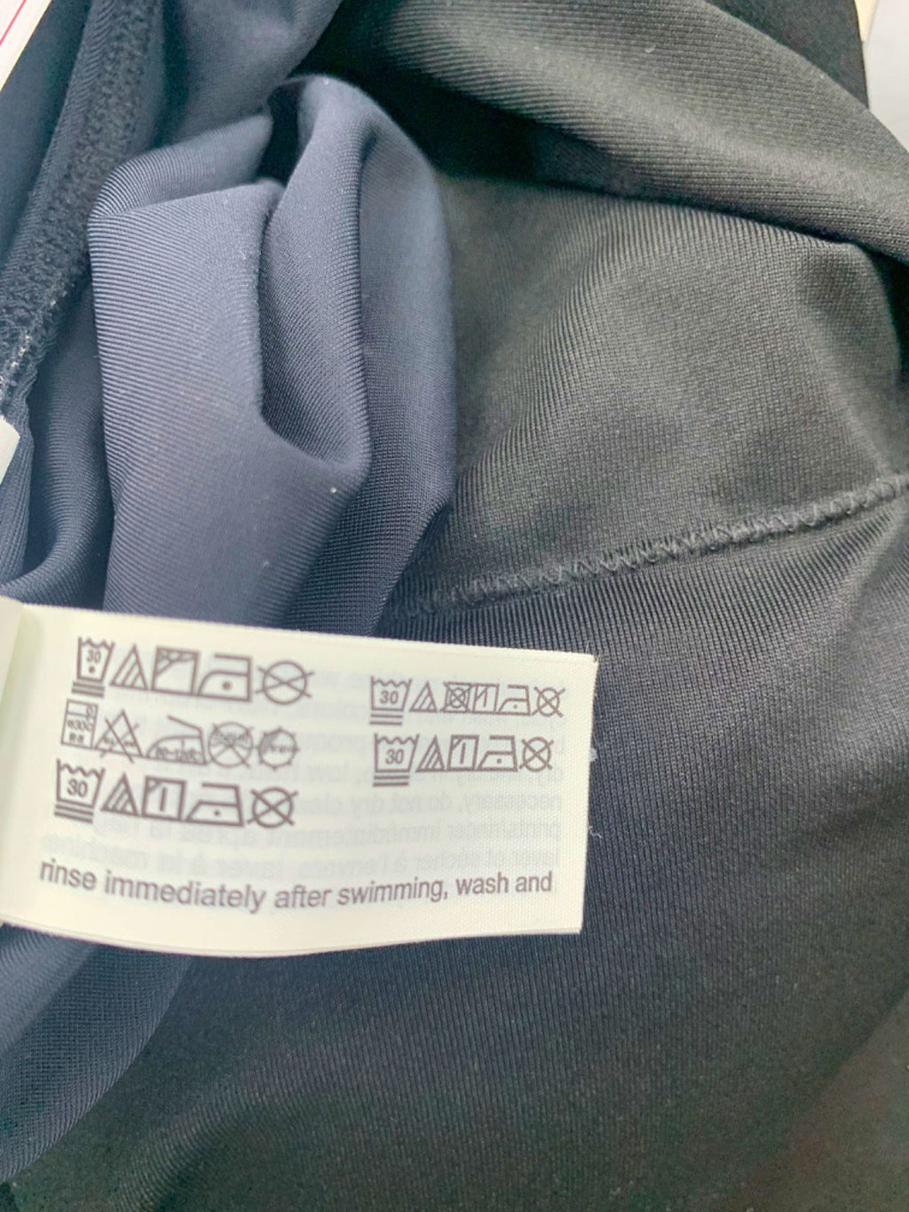 Calvin Klein Black Swimwear One-Piece UK S