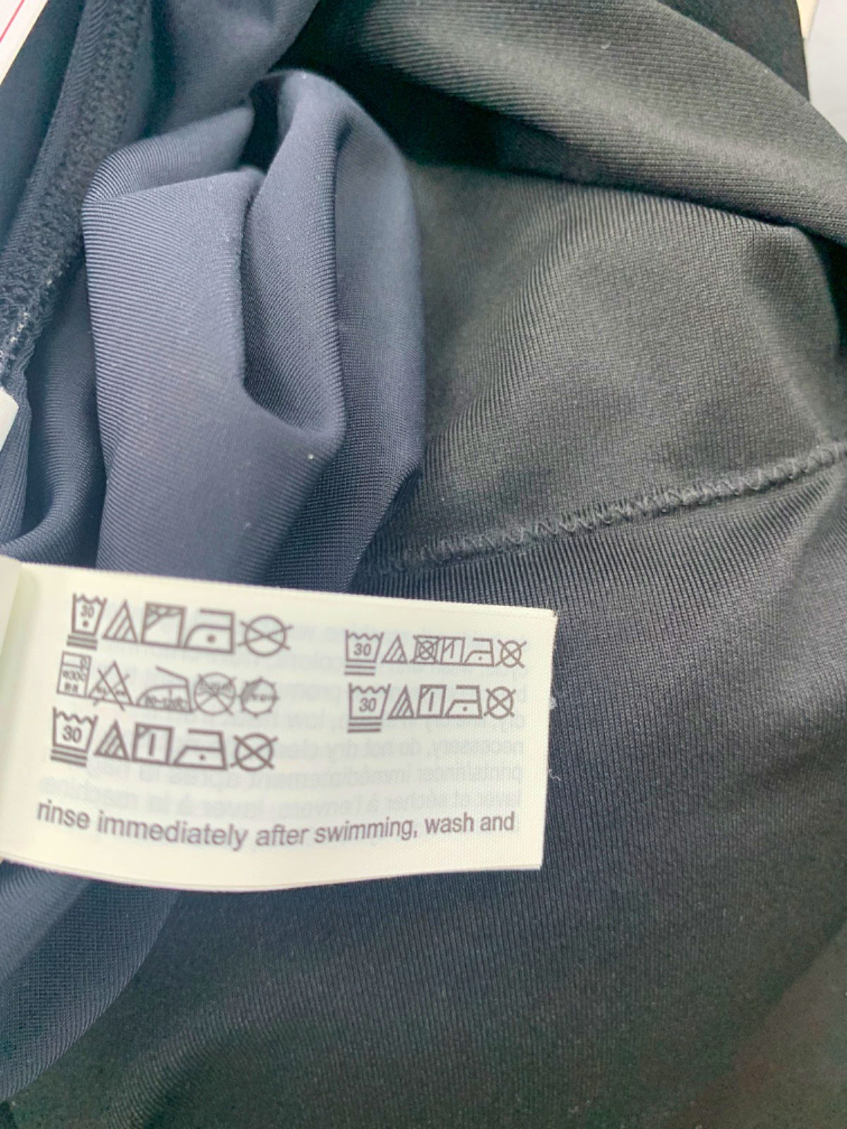 Calvin Klein Black Swimwear One-Piece UK S