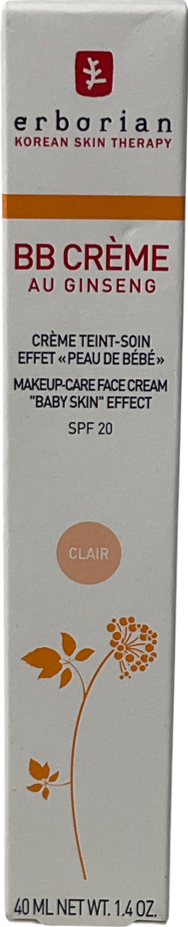 Erborian Bb Cream With Ginseng Clair 40 ml