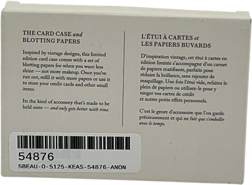 Merit Card Case And Blotting Paper