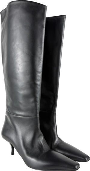 NEOUS Rami Turbo Leather Boots Black UK 6 EU 39