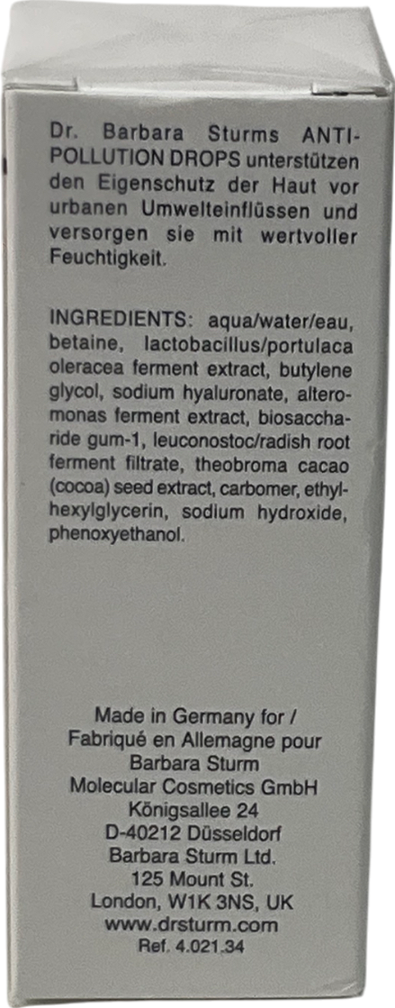 dr sturm Anti-pollution Drops 10ml