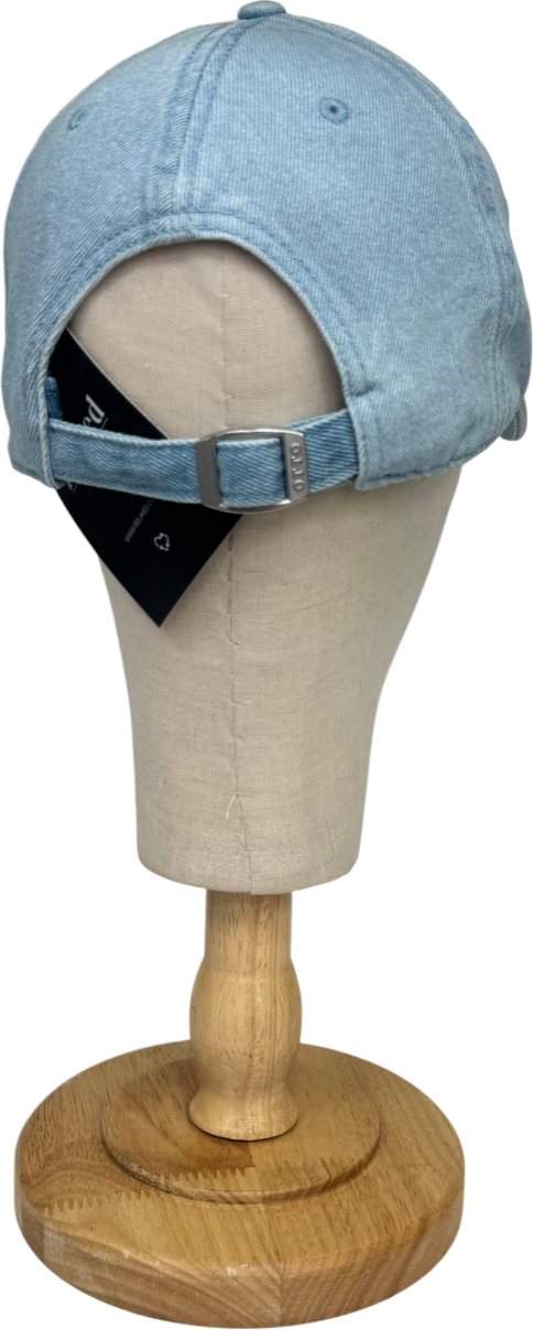 Otto Blue Light Wash Denim Cap One Size