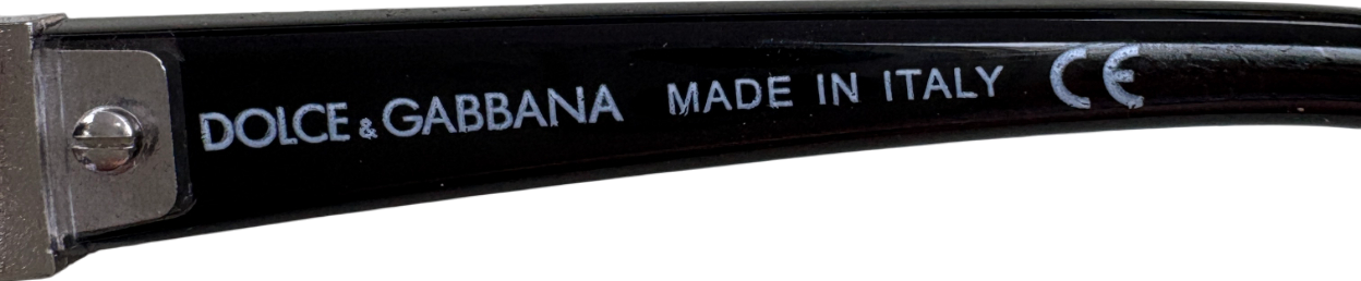 Dolce & Gabbana Black Crystal DG Logo Dg6003-b Sunglasses in Case & Box