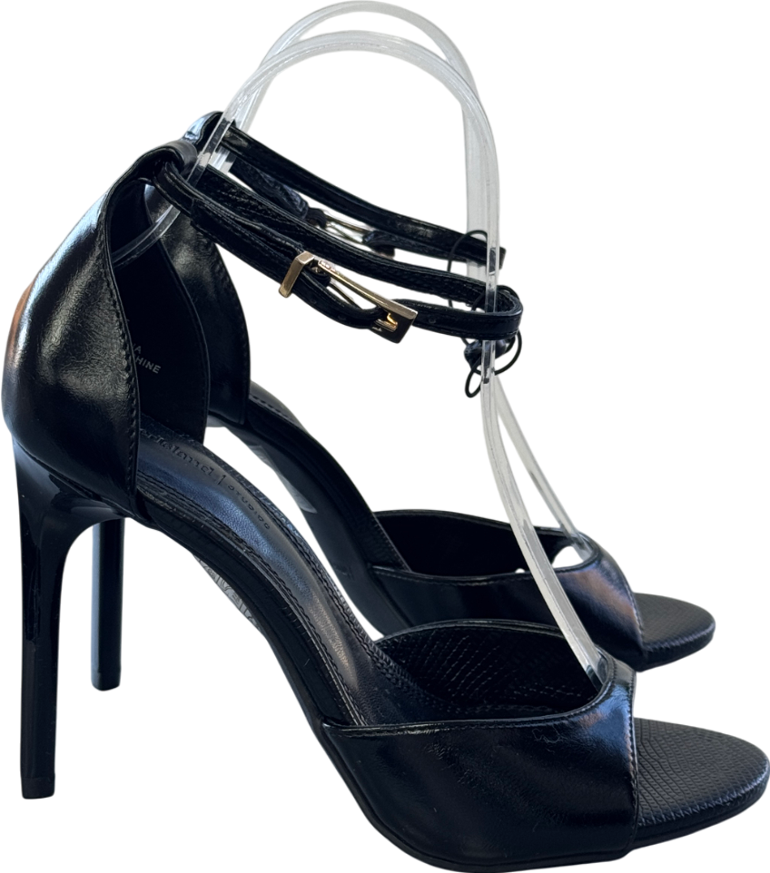 River Island Black Closed Back Heels UK 4 EU 37 👠