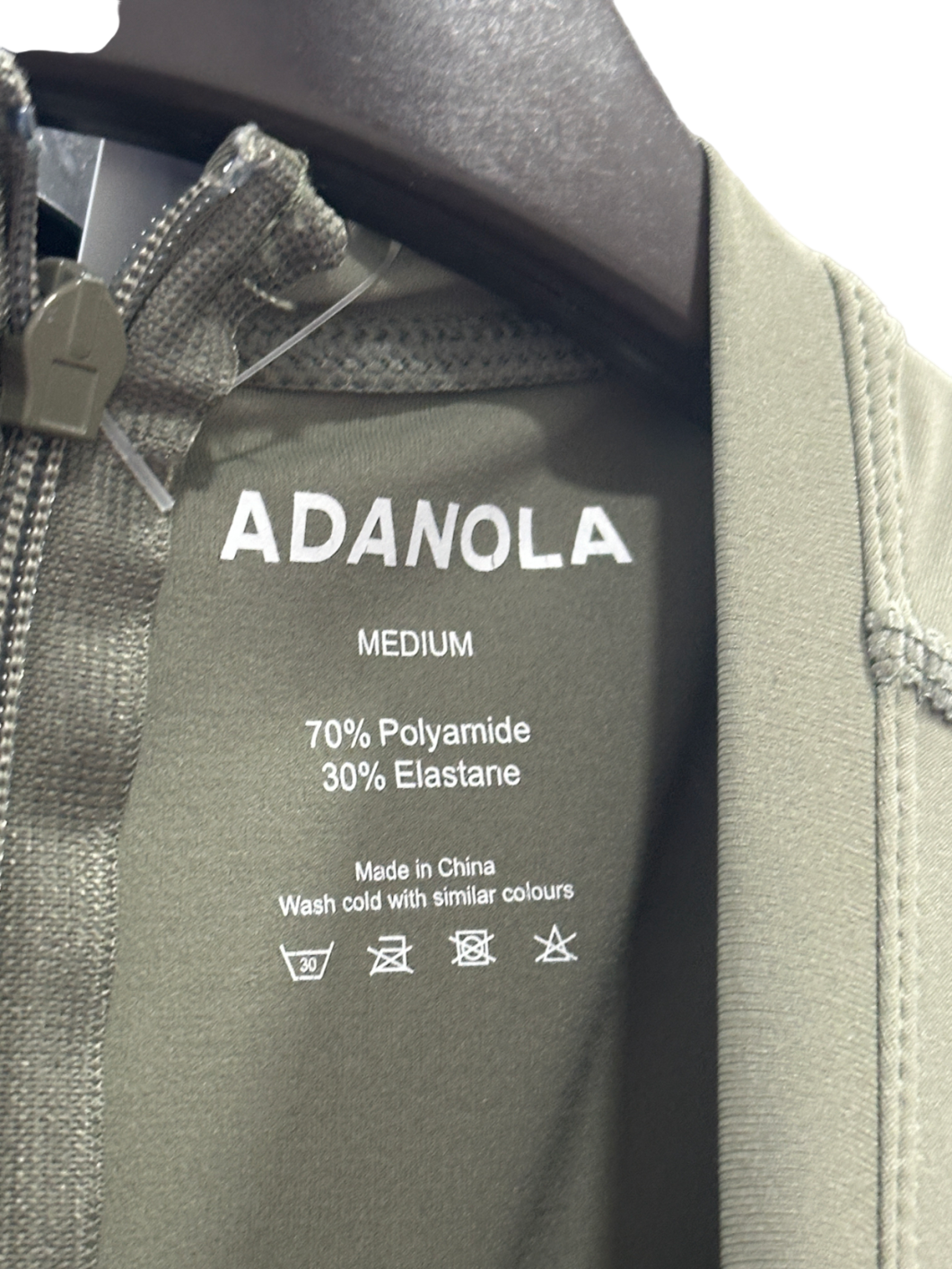 Adanola Olive Green Jumpsuit Medium