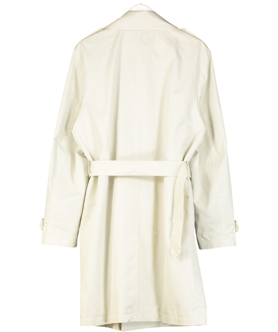 ASOS Beige Belted  Double Breasted Trench Coat UK L