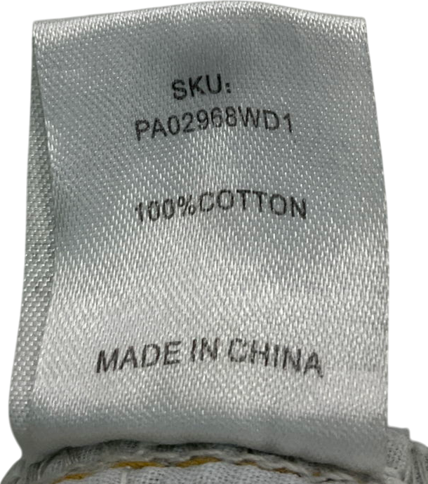 Meshki Blue Roxy Wide Leg High Waist Denim Jeans UK S