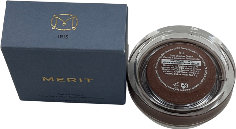 Merit Solo Shadow Cream-to-powder Soft Matte Eyeshadow Iris 5g