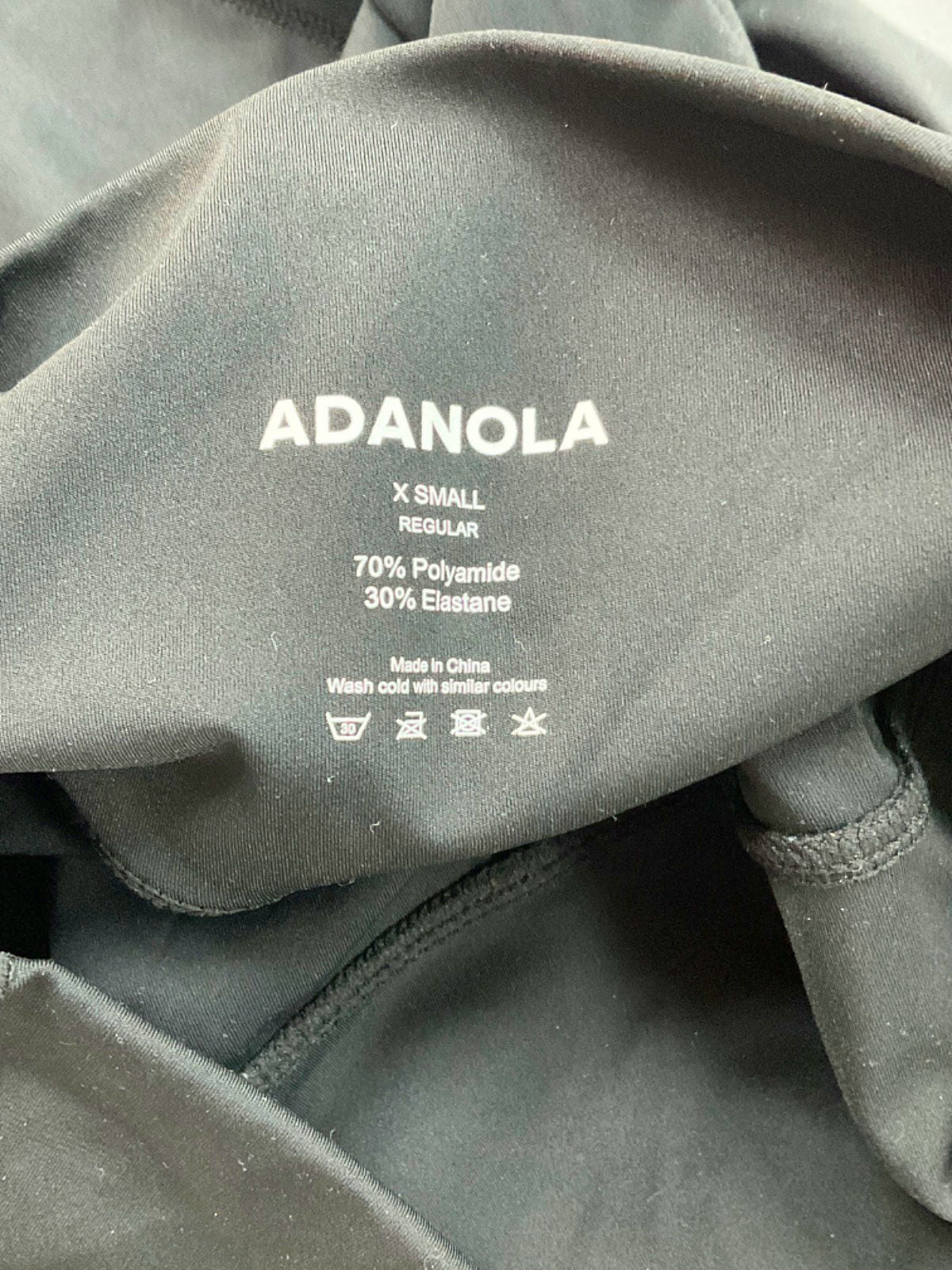 Adanola Black Leggings UK XS