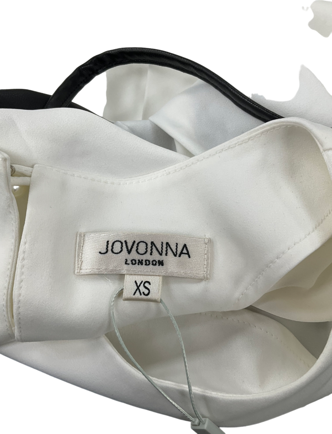 Jovonna London Black And White Blouse UK XS