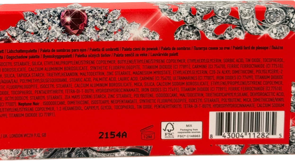 Pat McGrath LABS Luminous Legends 5-pan Eye Shadow Totale Starfall Seduction 4g