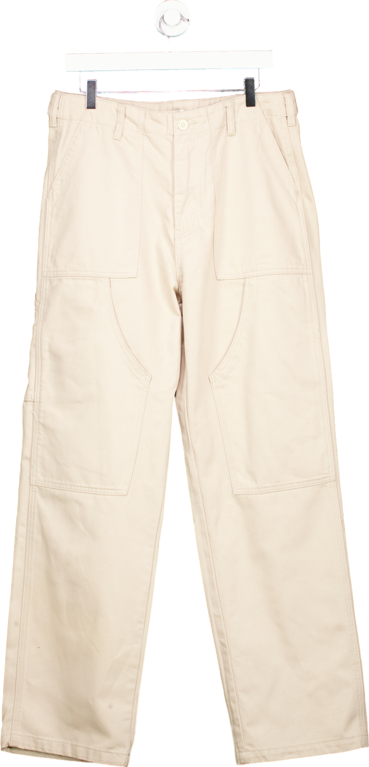 William Giles Beige Chino Trousers UK 34W