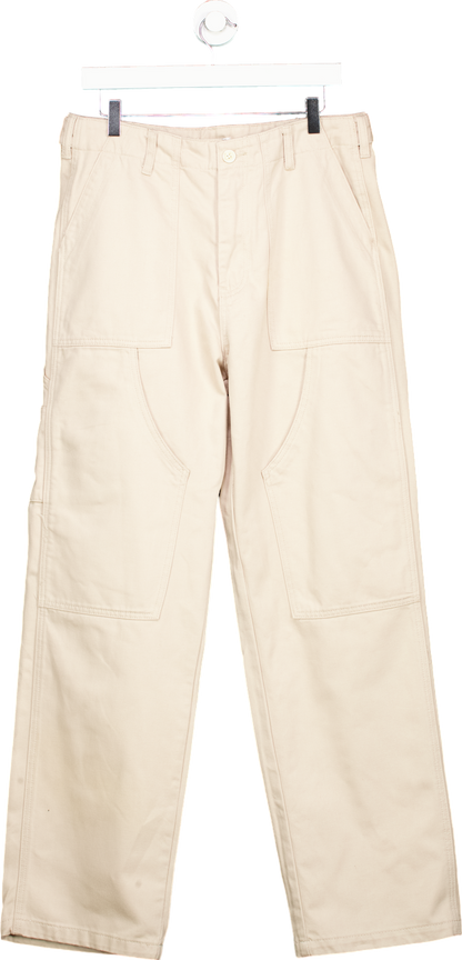 William Giles Beige Chino Trousers UK 34W