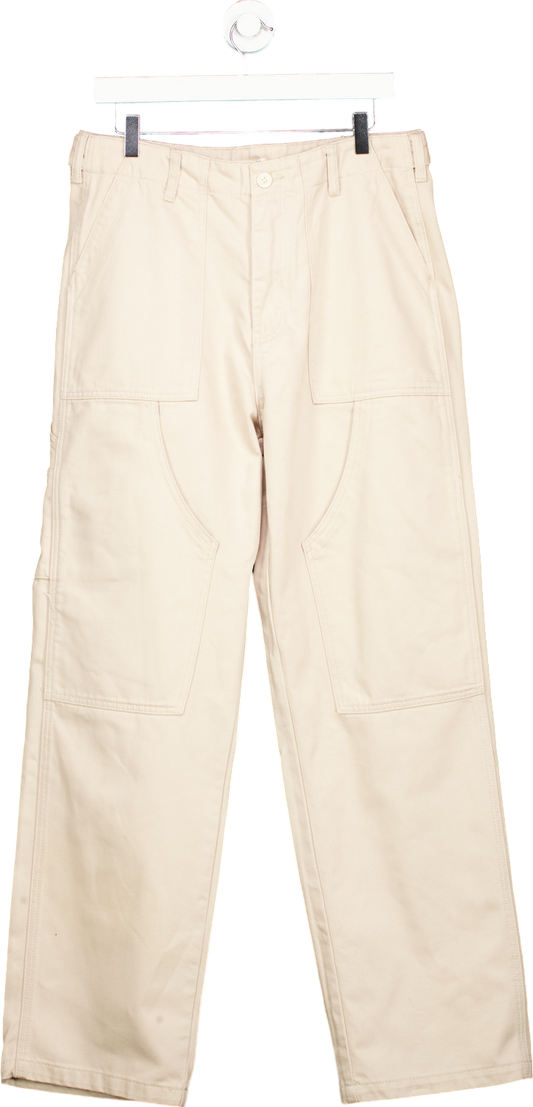 William Giles Beige Chino Trousers UK 34W