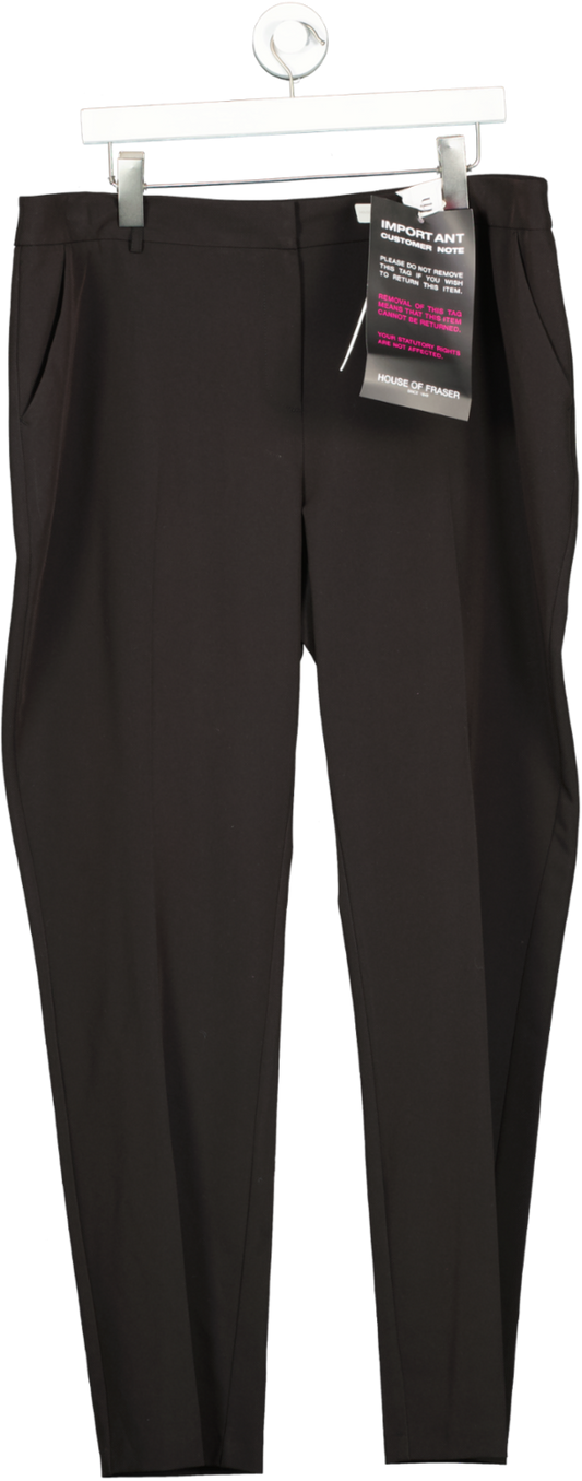 dorothy perkins Black Long Length Slim Trousers UK 18