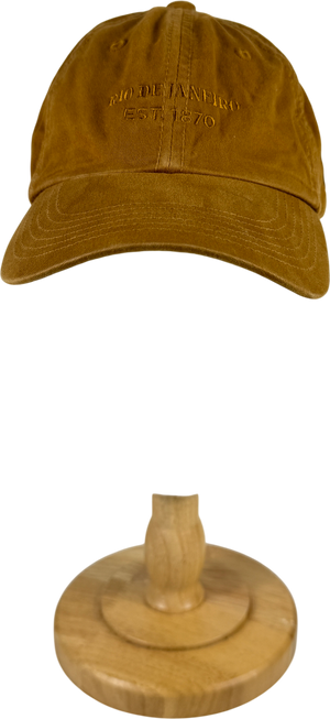 Usenuo Brown Mustard Colour Rio De Janeiro Cap One Size