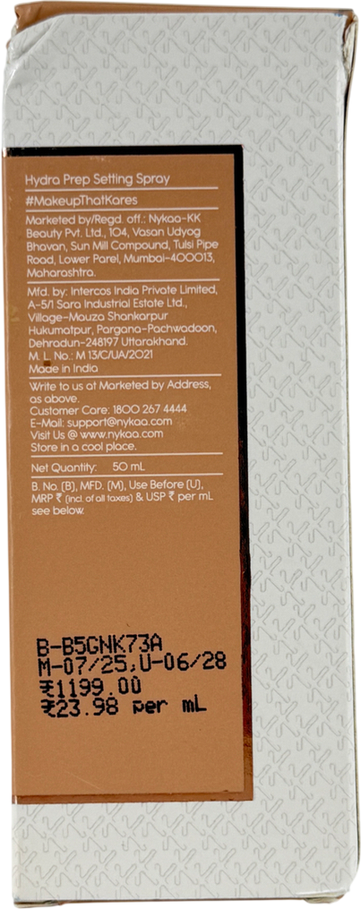 KAY BEAUTY Hydra-prep Setting Spray 50ml